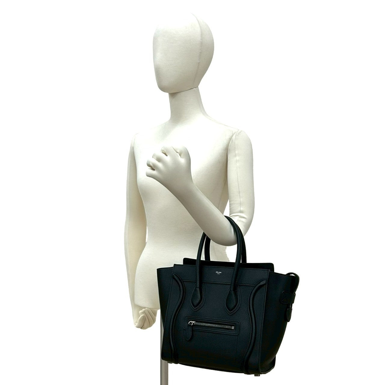 CELINE セリーヌ ラゲージ マイクロ ショッパー ハンドバッグ – Trip