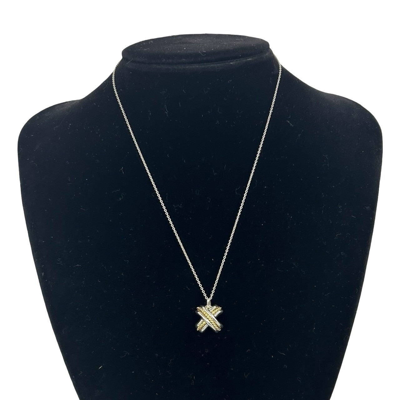 TIFFANY&Co. ティファニー (Vintage) シグネチャー クロス ネックレス