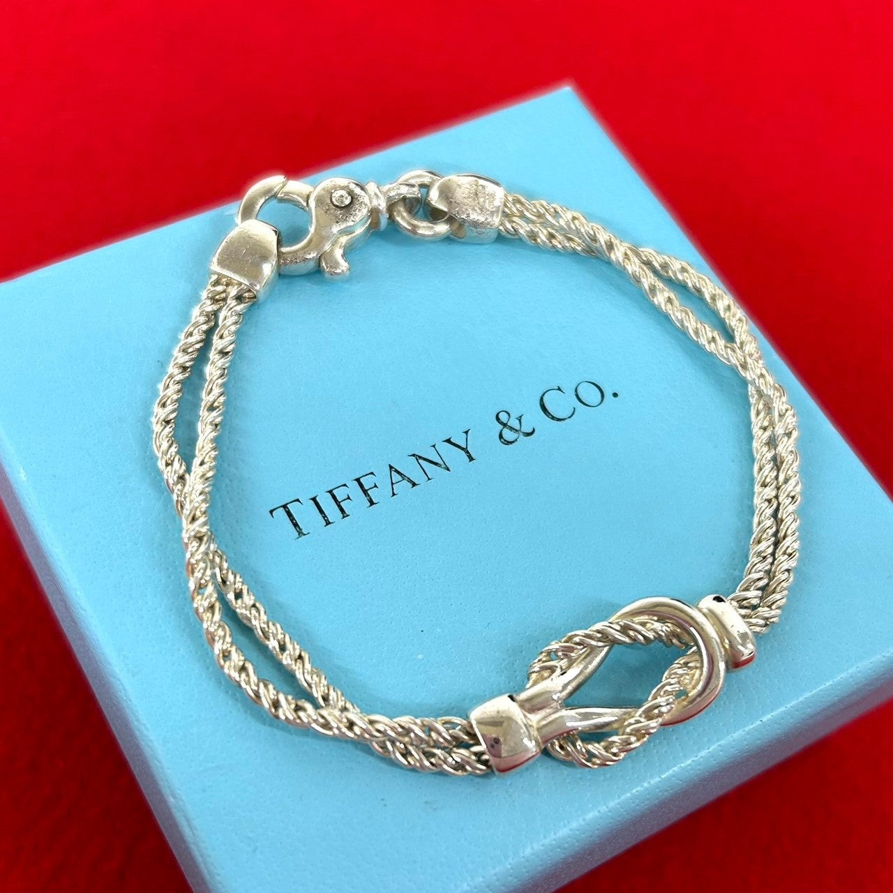 TIFFANY&Co. ティファニー (Vintage) ダブルロープ センターノット
