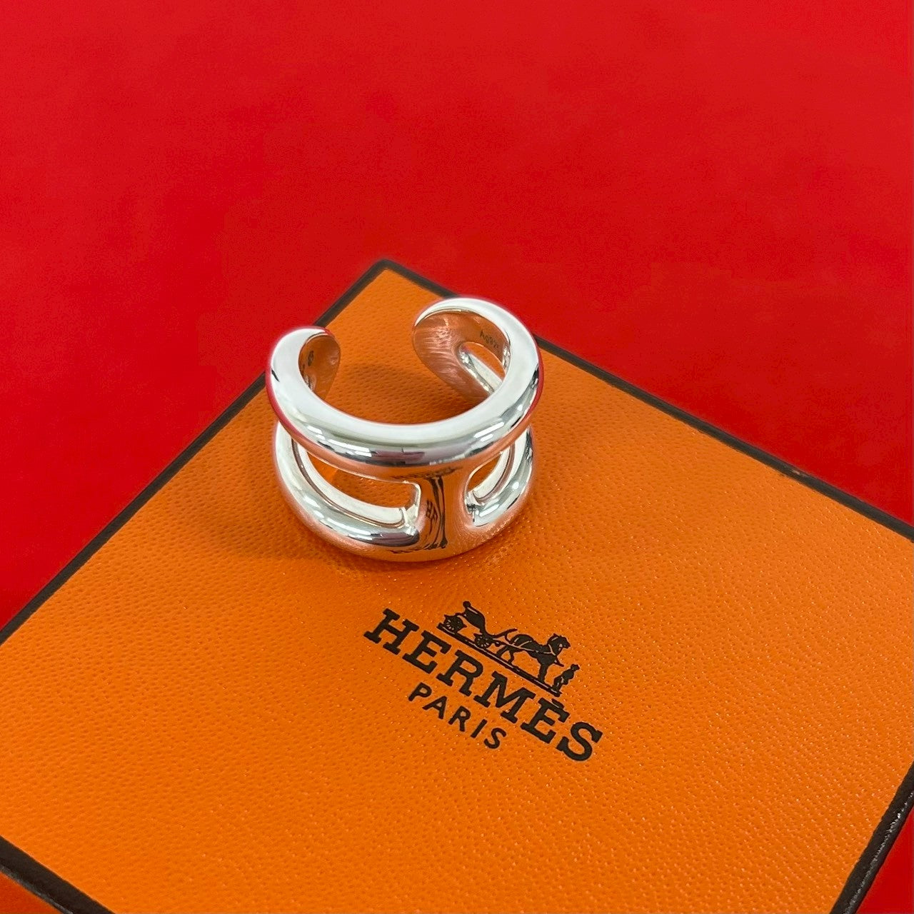 HERMES エルメス オスモズ PM リング 指輪 – Trip