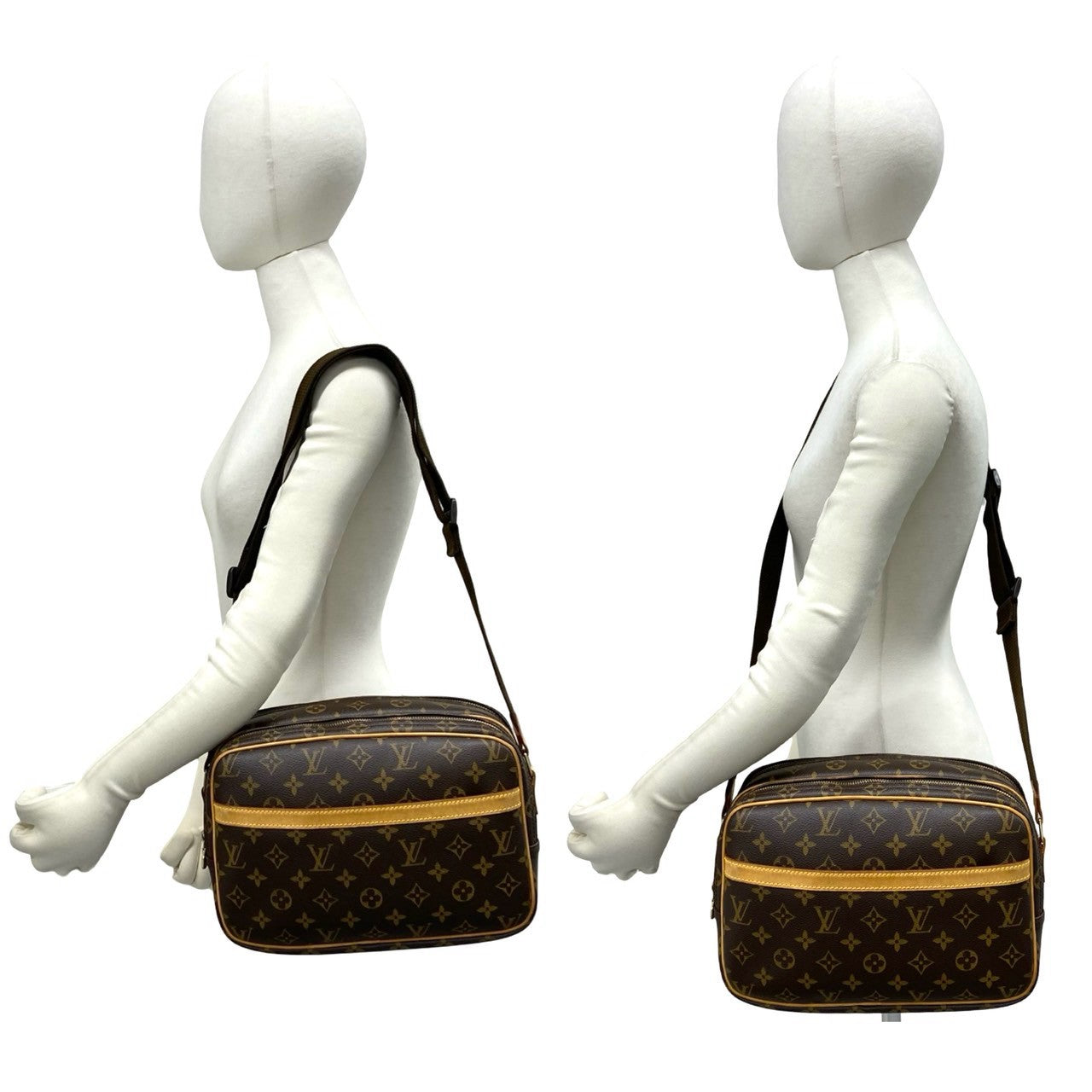 【良品】ルイ・ヴィトン モノグラム リポーターPM ショルダーバッグ LOUIS VUITTON ルイヴィトン リポーター PM ショルダーバッグ – Trip