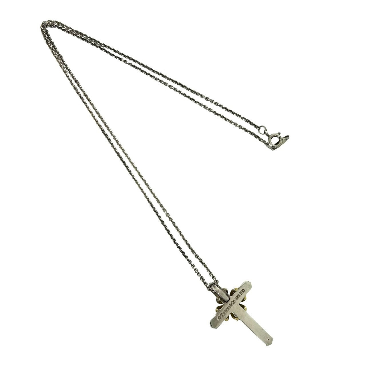 TIFFANY&Co. ティファニー (Vintage) シグネチャー クロス ネックレス