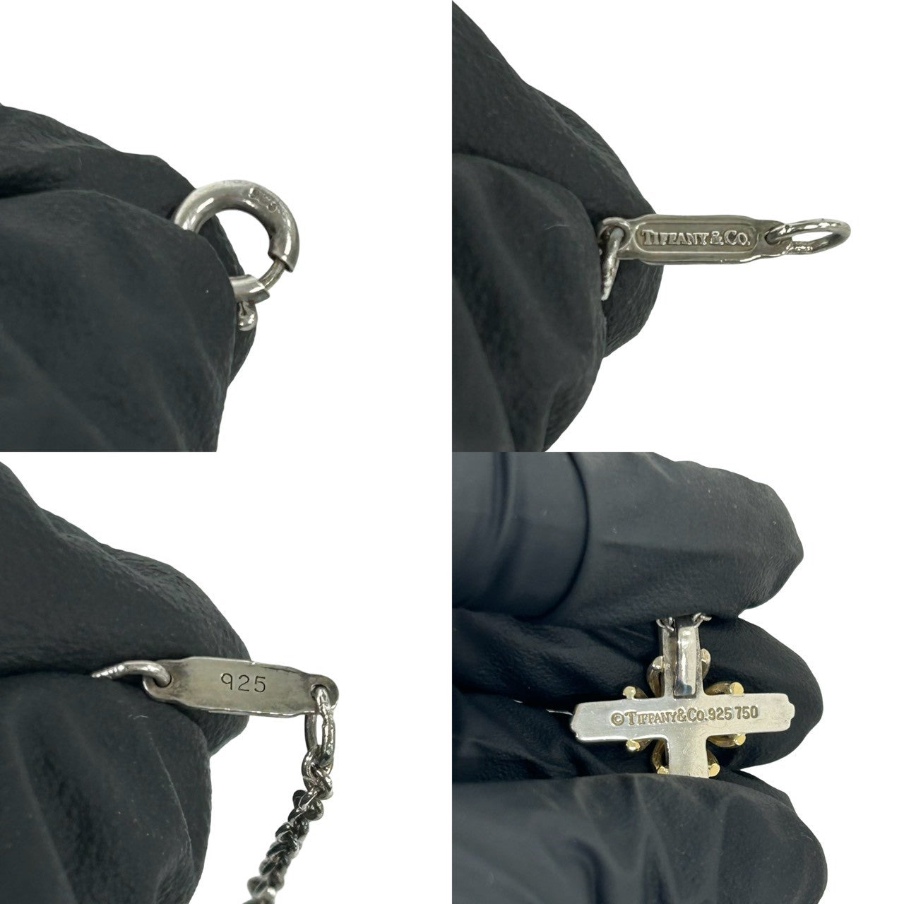 TIFFANY&Co. ティファニー (Vintage) シグネチャー クロス ネックレス