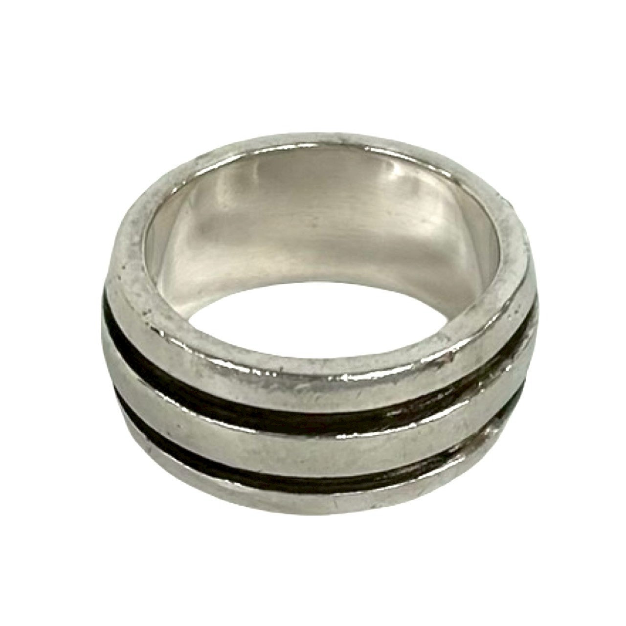TIFFANY&Co. ティファニー (Vintage) グルーブド ダブルライン リング