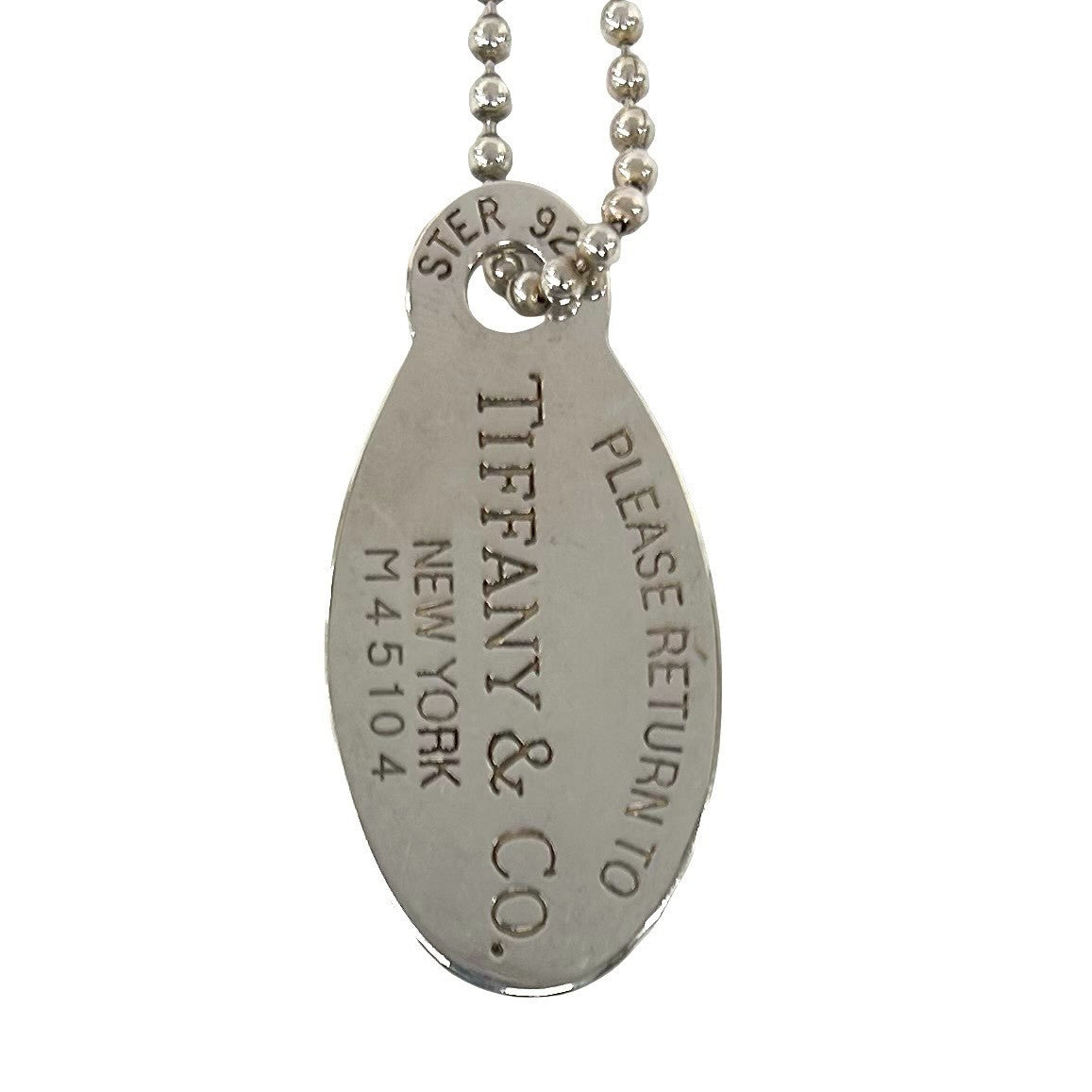 Tiffany&Co. ティファニー トップのみ リターントゥ オーバル TIFFANY&Co. ティファニー リターントゥ オーバル タグ ネックレス – Trip