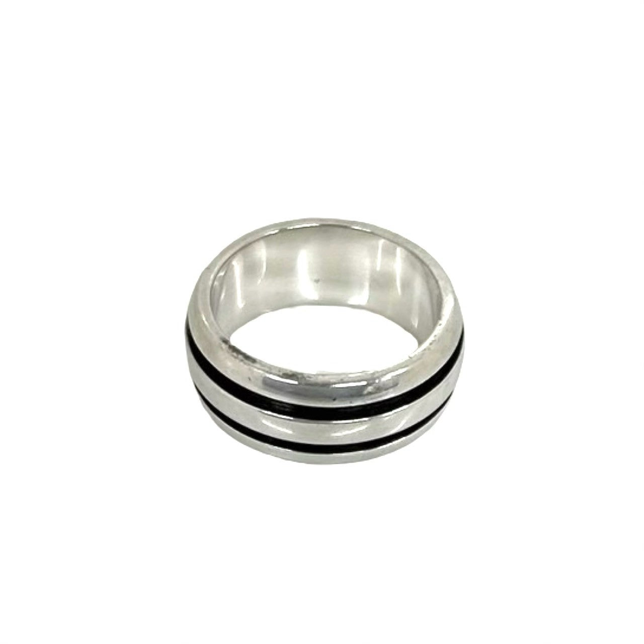 ① TIFFANY&Co. ☆925☆ グルーブド ダブルライン ☆リング☆ TIFFANY&Co. ティファニー (Vintage) グルーブド ダブルライン リング