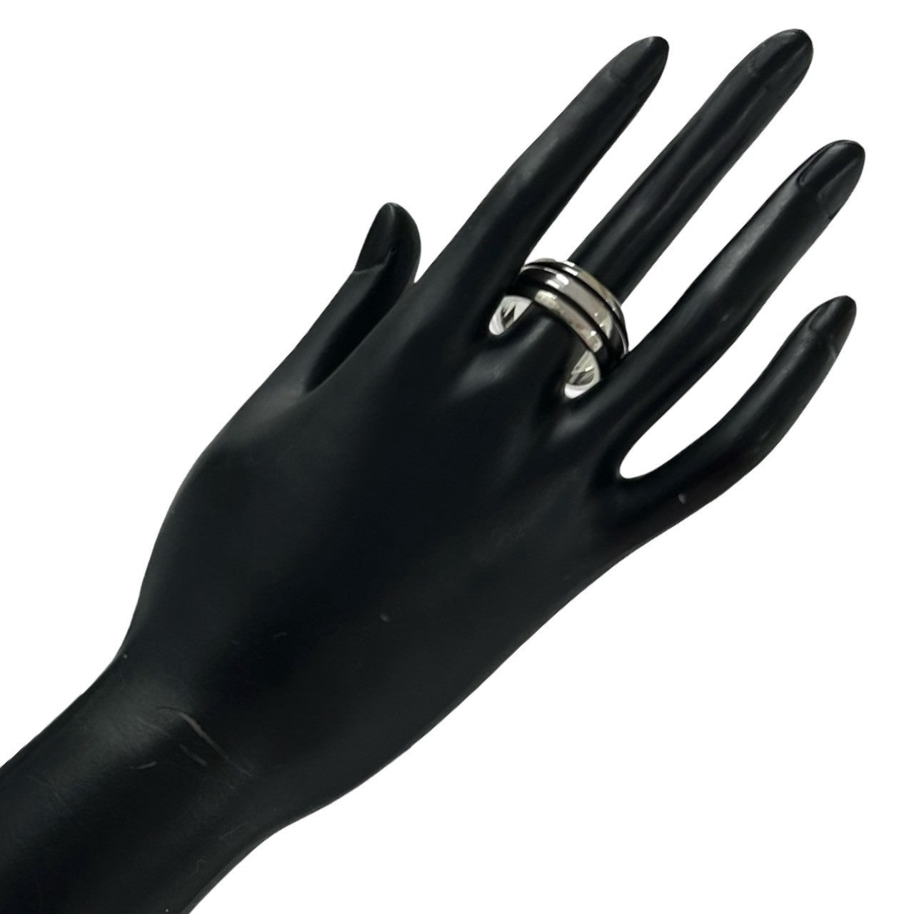 TIFFANY&Co. ティファニー (Vintage) グルーブド ダブルライン リング
