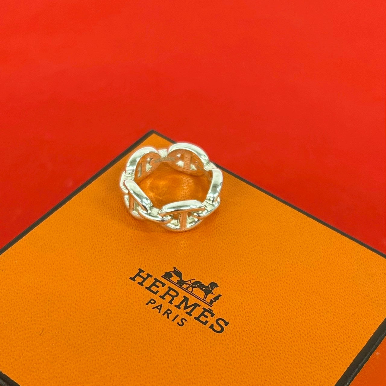 HERMES エルメス アンシェネ リング 指輪 – Trip