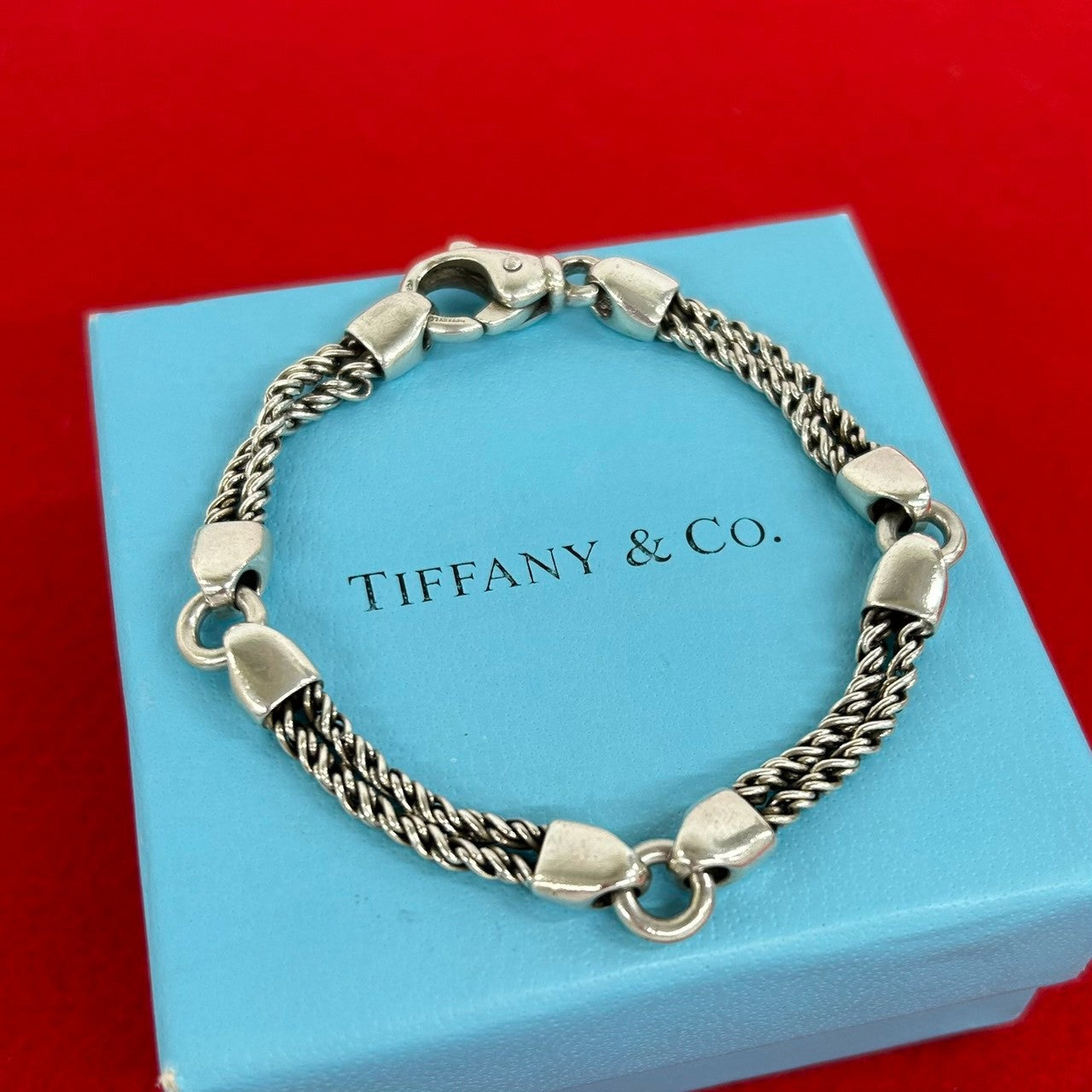 TIFFANY&Co. ティファニー (Vintage) ダブルロープ ブレスレット – Trip