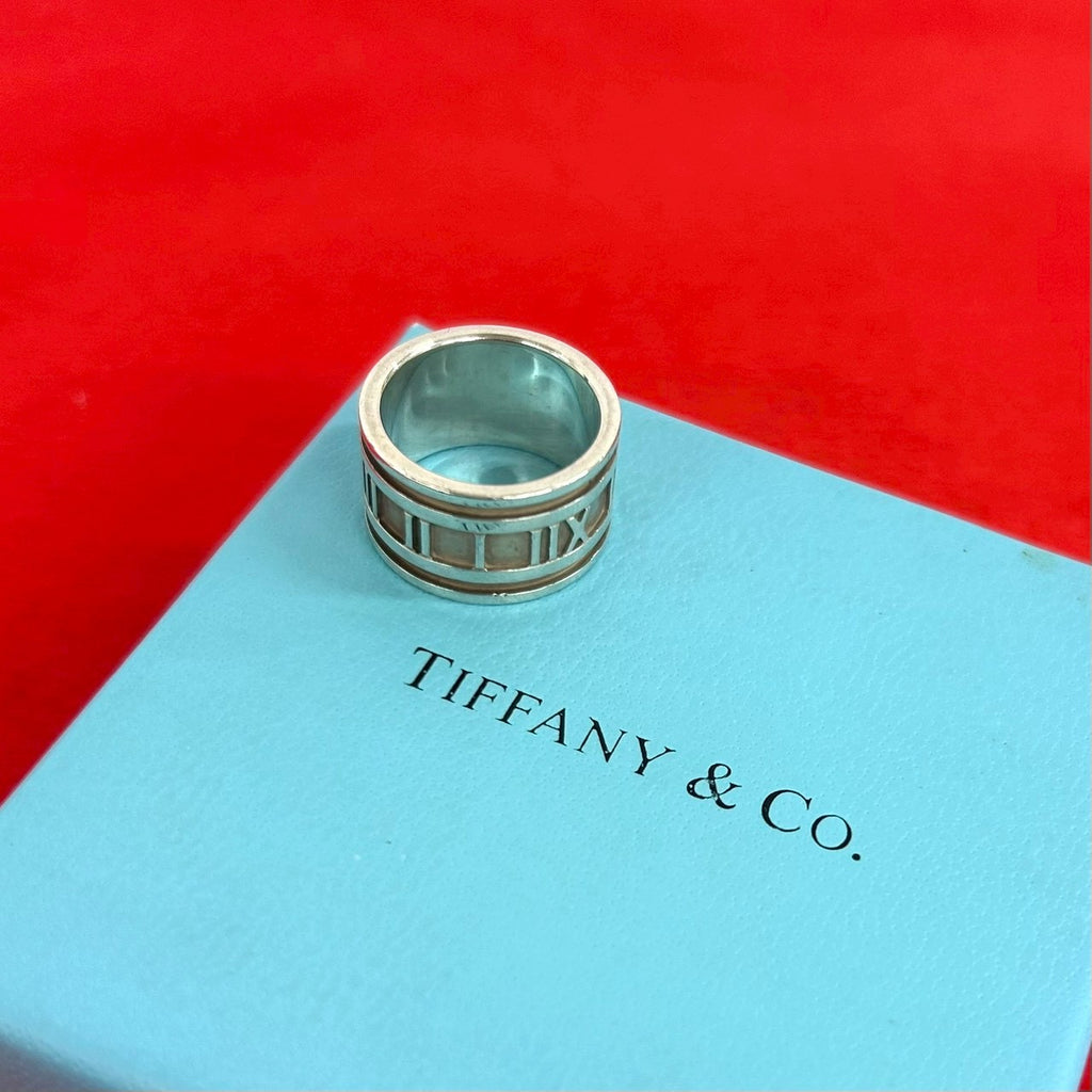 アクセサリー Tiffany & Co. Atlas Wide Ring TIFFANY&Co. Tiffany (Vintage) Wide Atlas Ring Ring – Trip