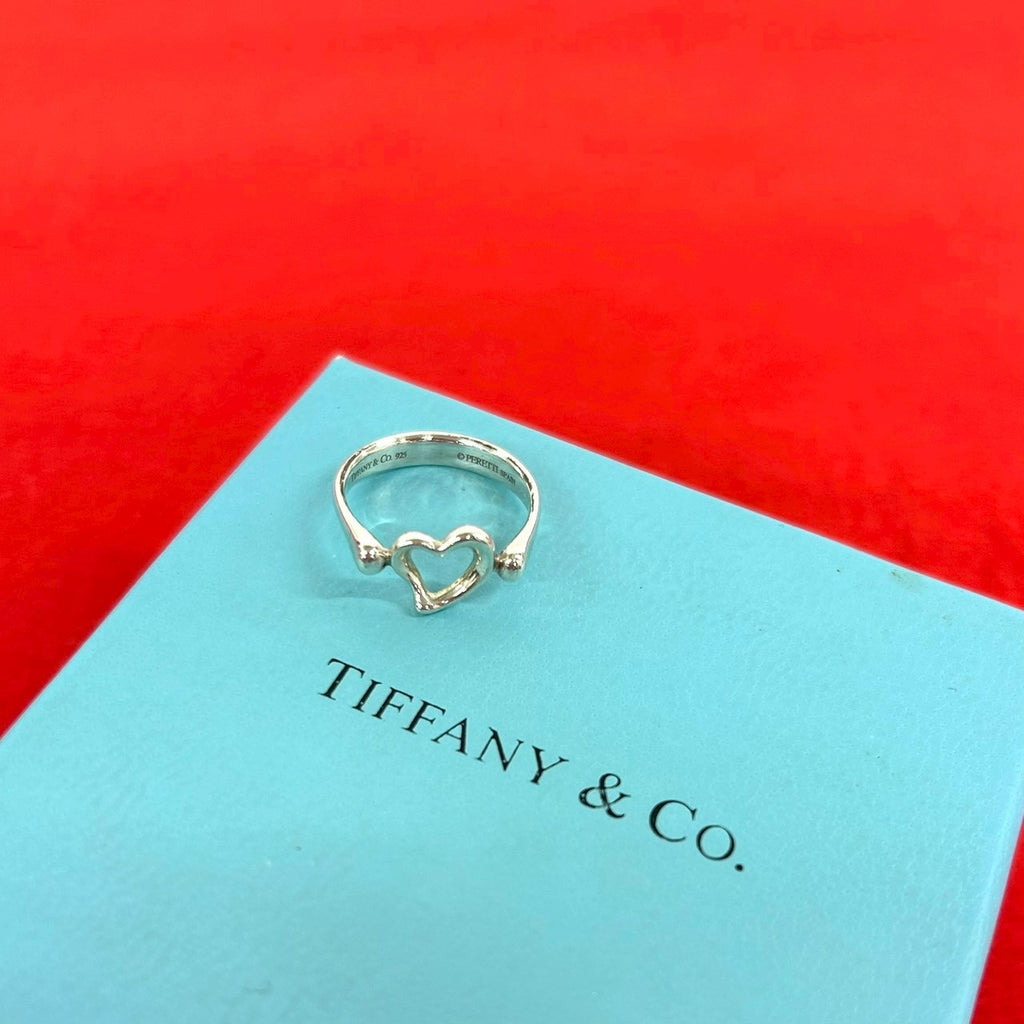 TIFFANY&Co. ティファニー オープンハート リング 指輪 – Trip