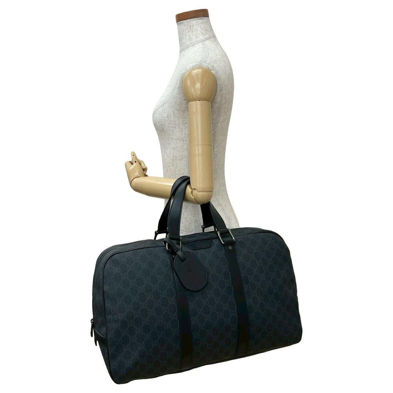 希少✨GUCCI ブラック ボストンバッグ GUCCI グッチ ボストンバッグ – Trip