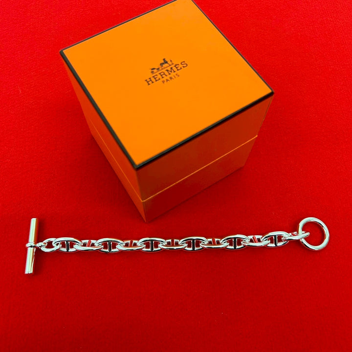 ブレスレット エルメス シェーヌダンクル GM 12コマ