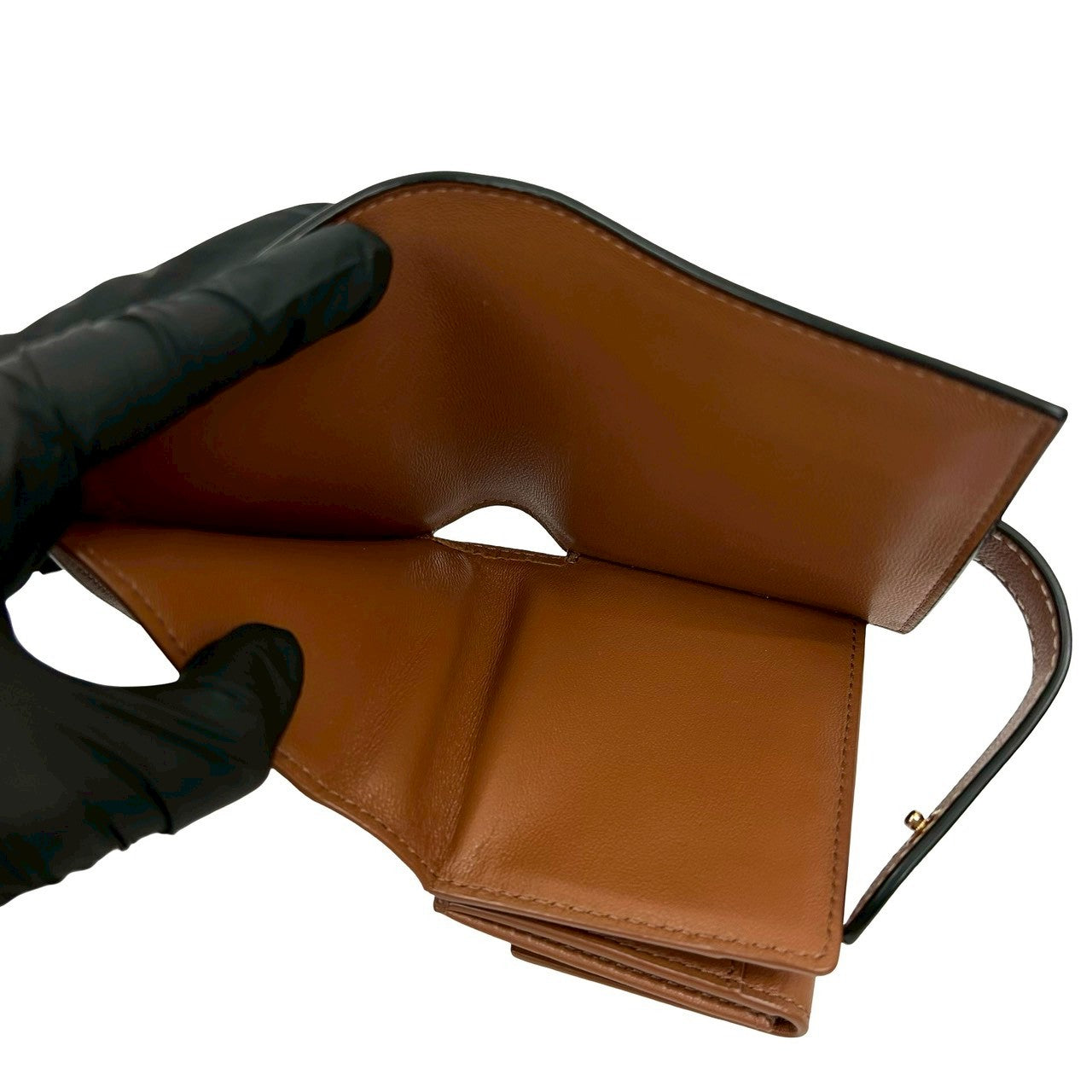 CELINE セリーヌトリオンフ スモールストラップ ウォレット 二つ折り財布 セリーヌ 二つ折り財布 スモールストラップウォレット トリオンフ