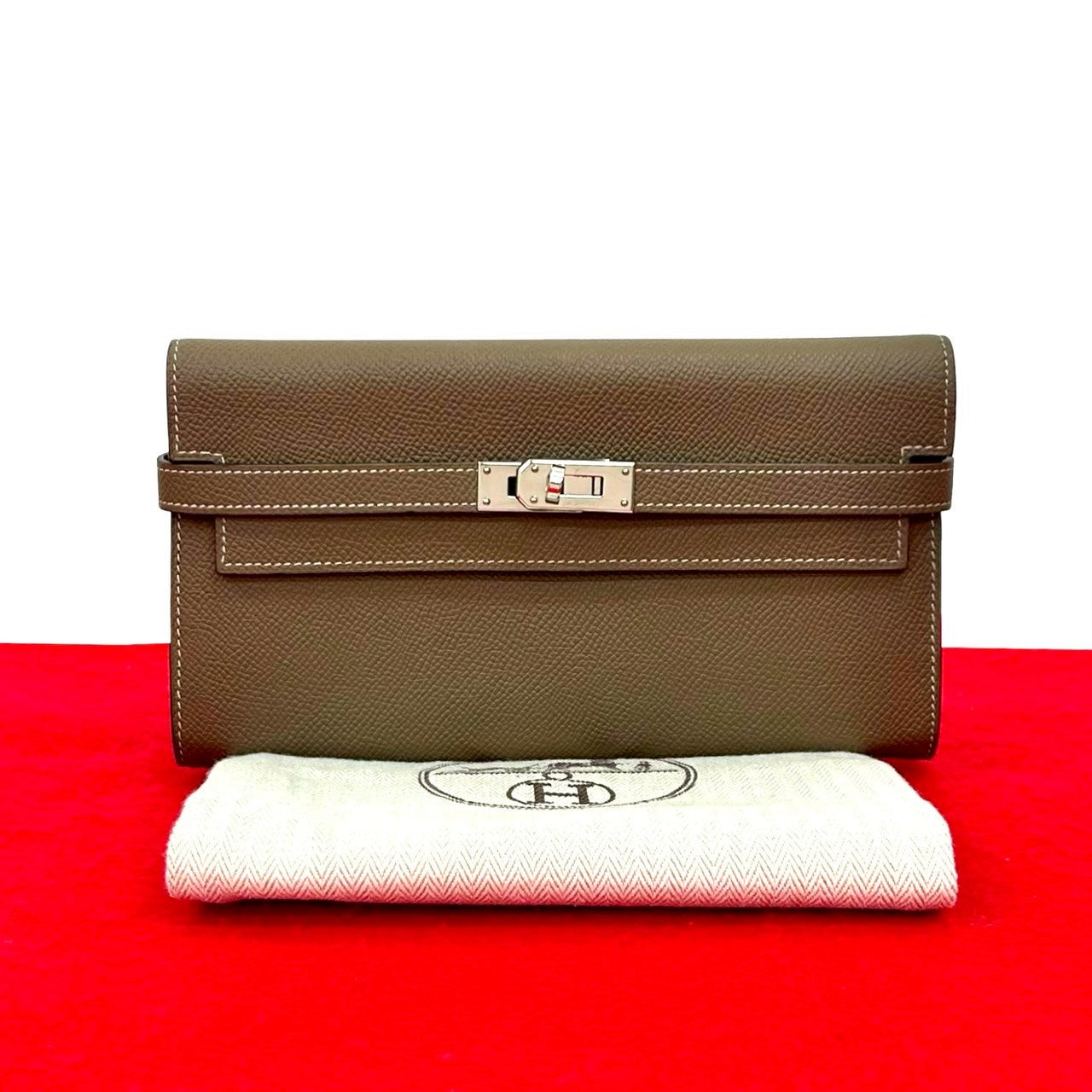 エルメス　HERMES ケリーウォレット エルメス HERMES ケリーウォレット ケリーウォレットロング 財布 長