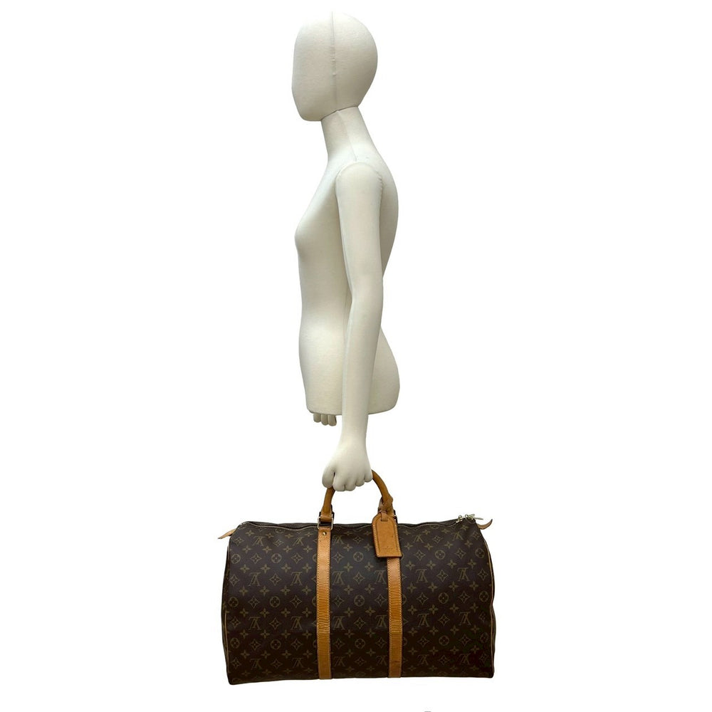 Boston bag Louis Vuitton Keepall 50