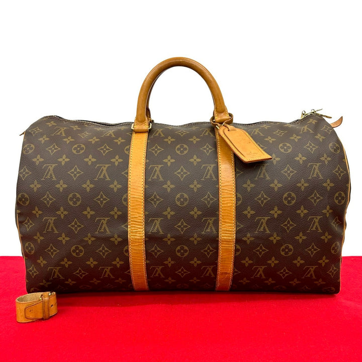 Boston bag Louis Vuitton Keepall 50
