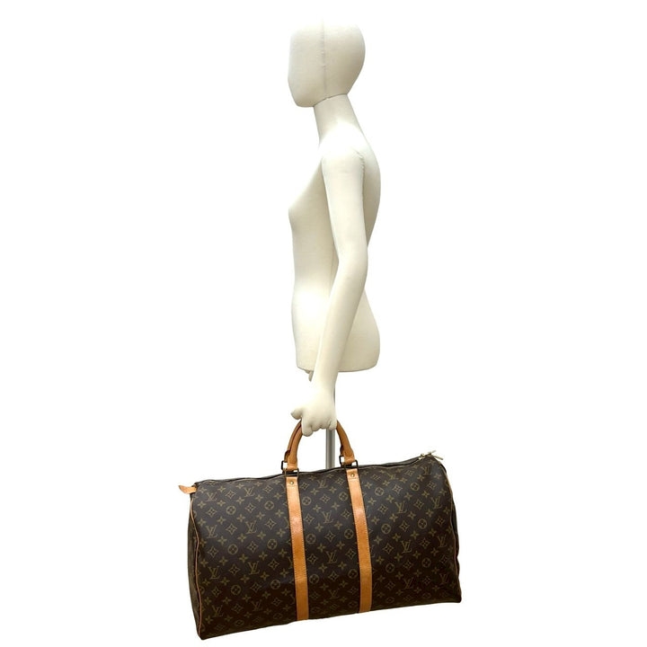 Boston bag Louis Vuitton Keepall 55