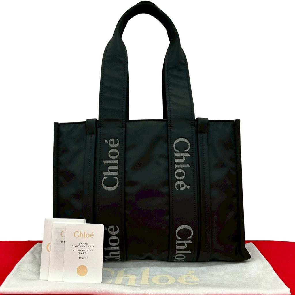 Chloe クロエ ウッディトート ミディアム トートバッグ – Trip