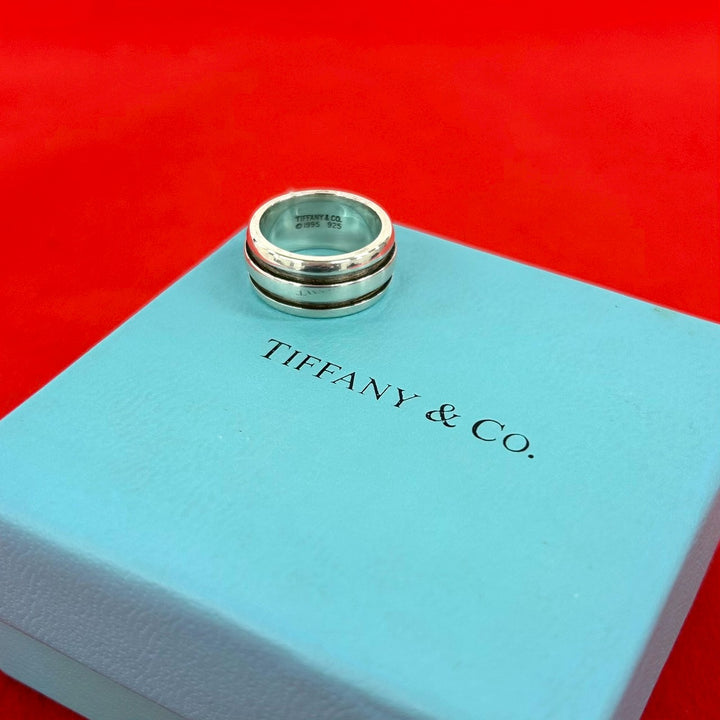 Rings Tiffany Grooved Double Line