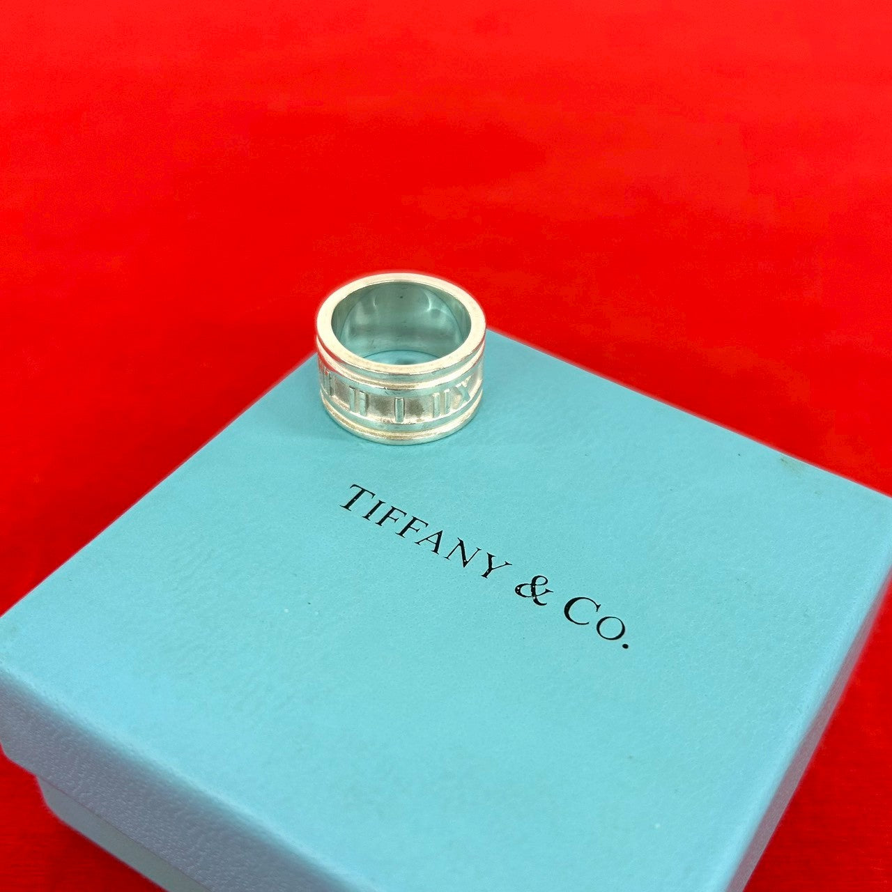 □TIFFANY＆Co ティファニー アトラス SV925 リング 11号□ アトラス