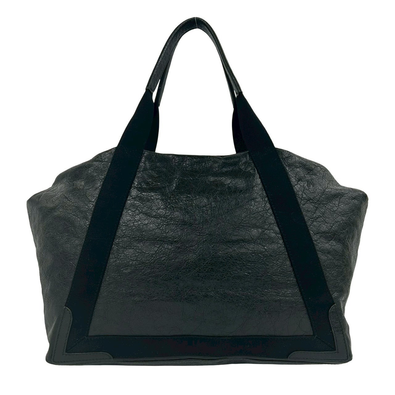 BALENCIAGA バレンシアガ ネイビーカバス M トートバッグ – Trip
