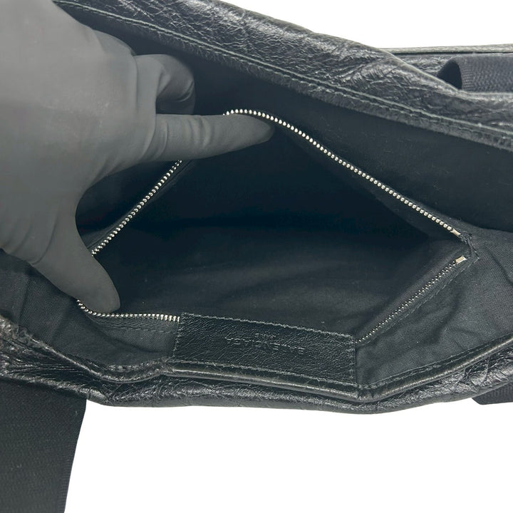 トートバッグ バレンシアガ ネイビーカバス M