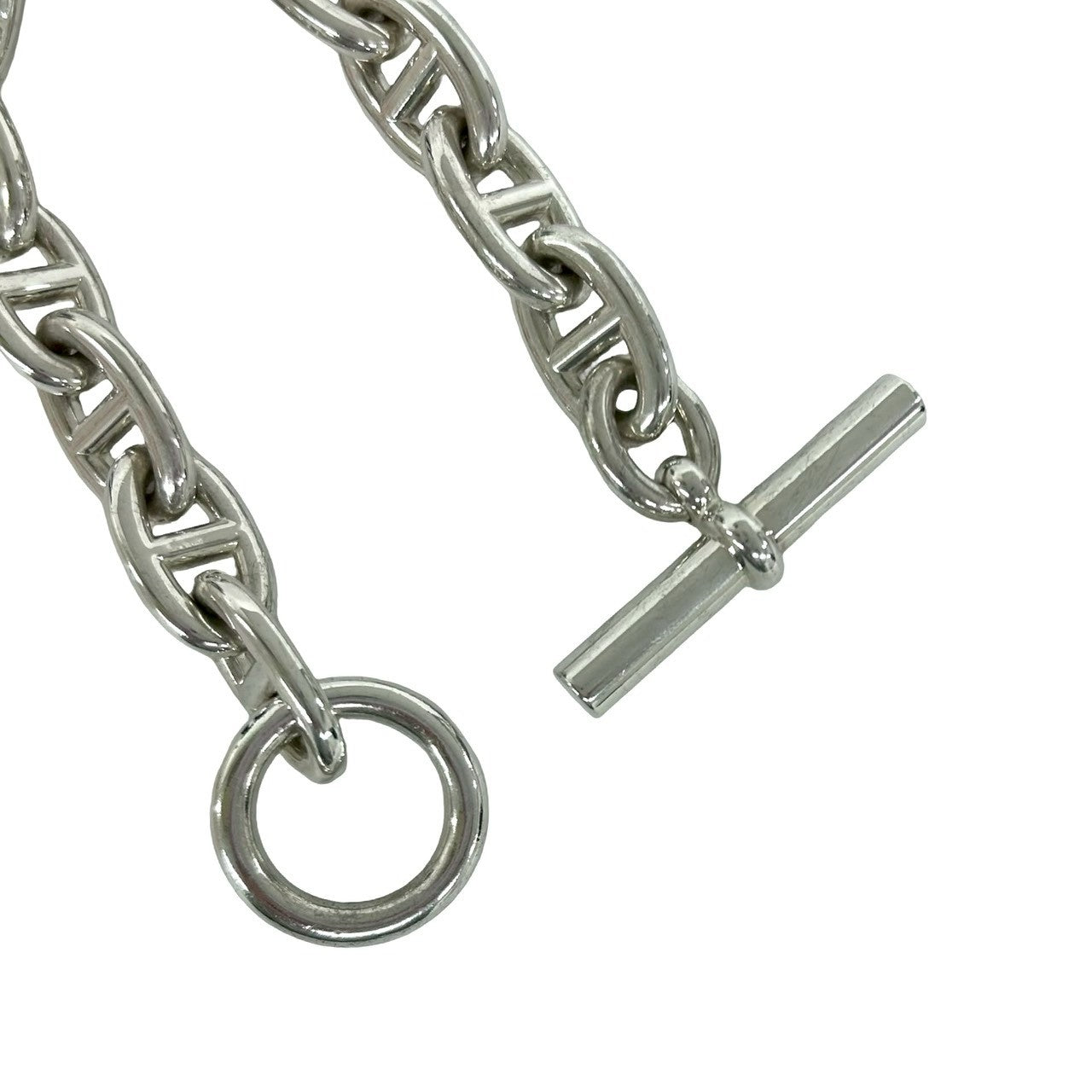 HERMES エルメス シェーヌダンクル TGM 12コマ ブレスレット – Trip