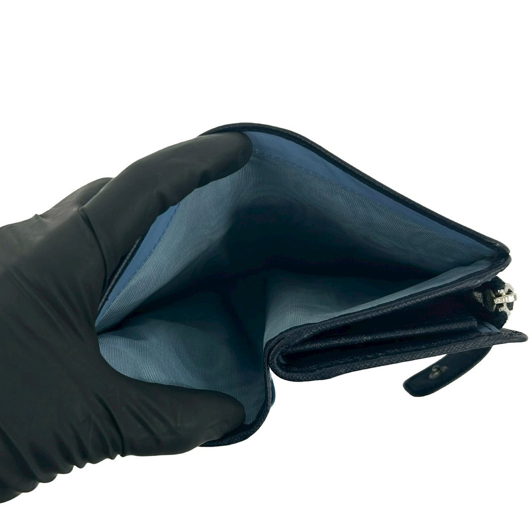 bifold wallet prada
