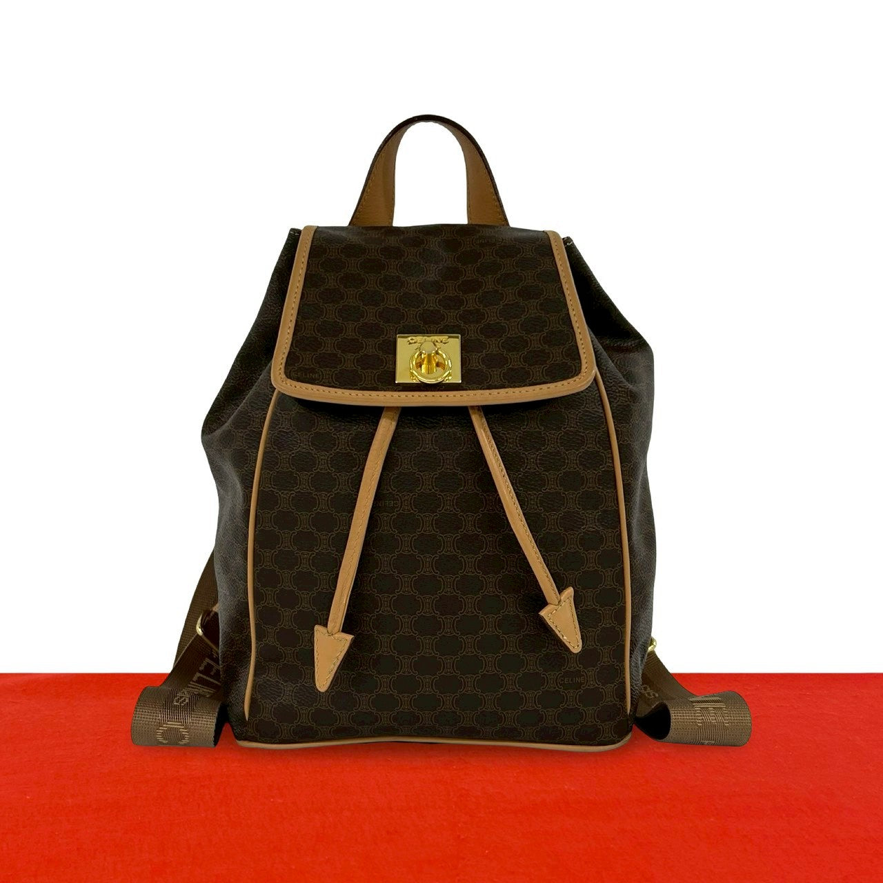 g*i様 CELINE セリーヌ ブラック リュック・バックパック　【お値下げ不 CELINE セリーヌ (Vintage) リュックサック – Trip