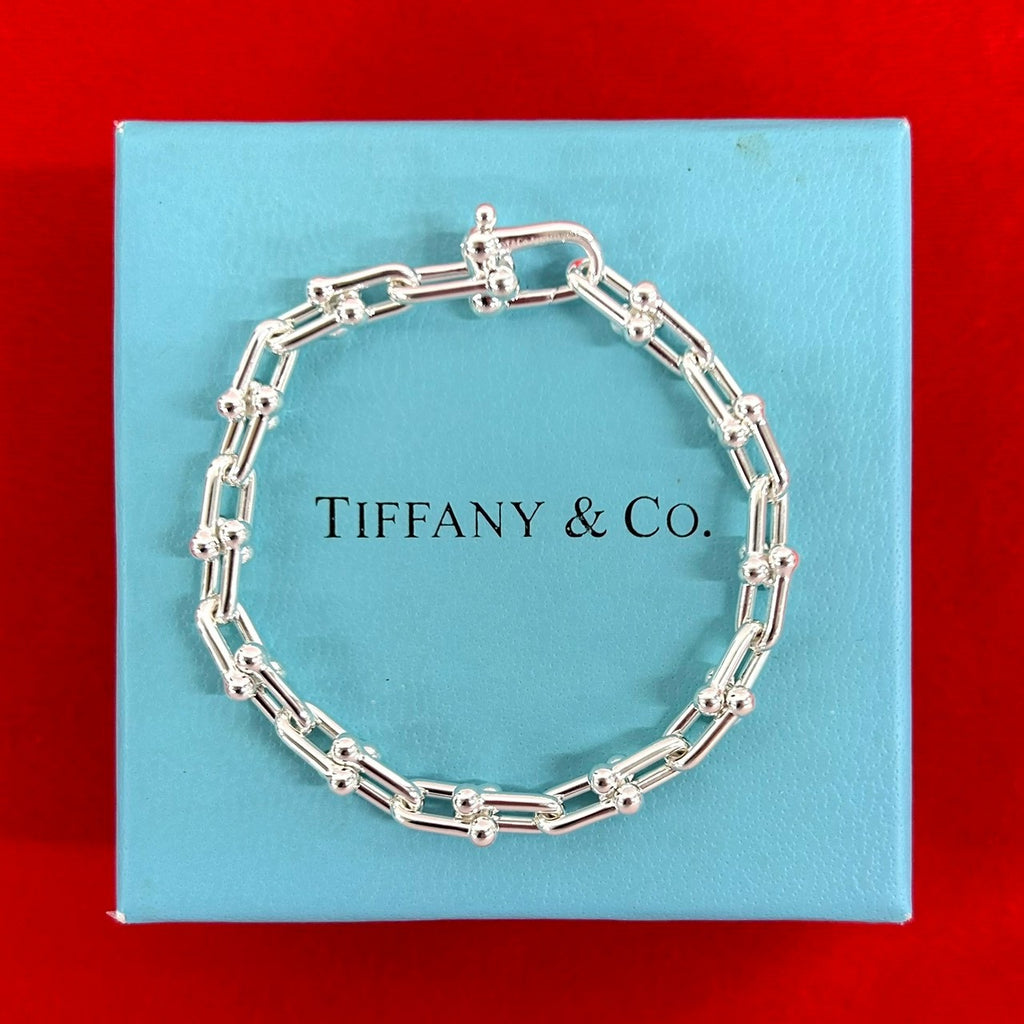 TIFFANY&Co. ティファニー ハードウェア スモールリンク ブレスレット