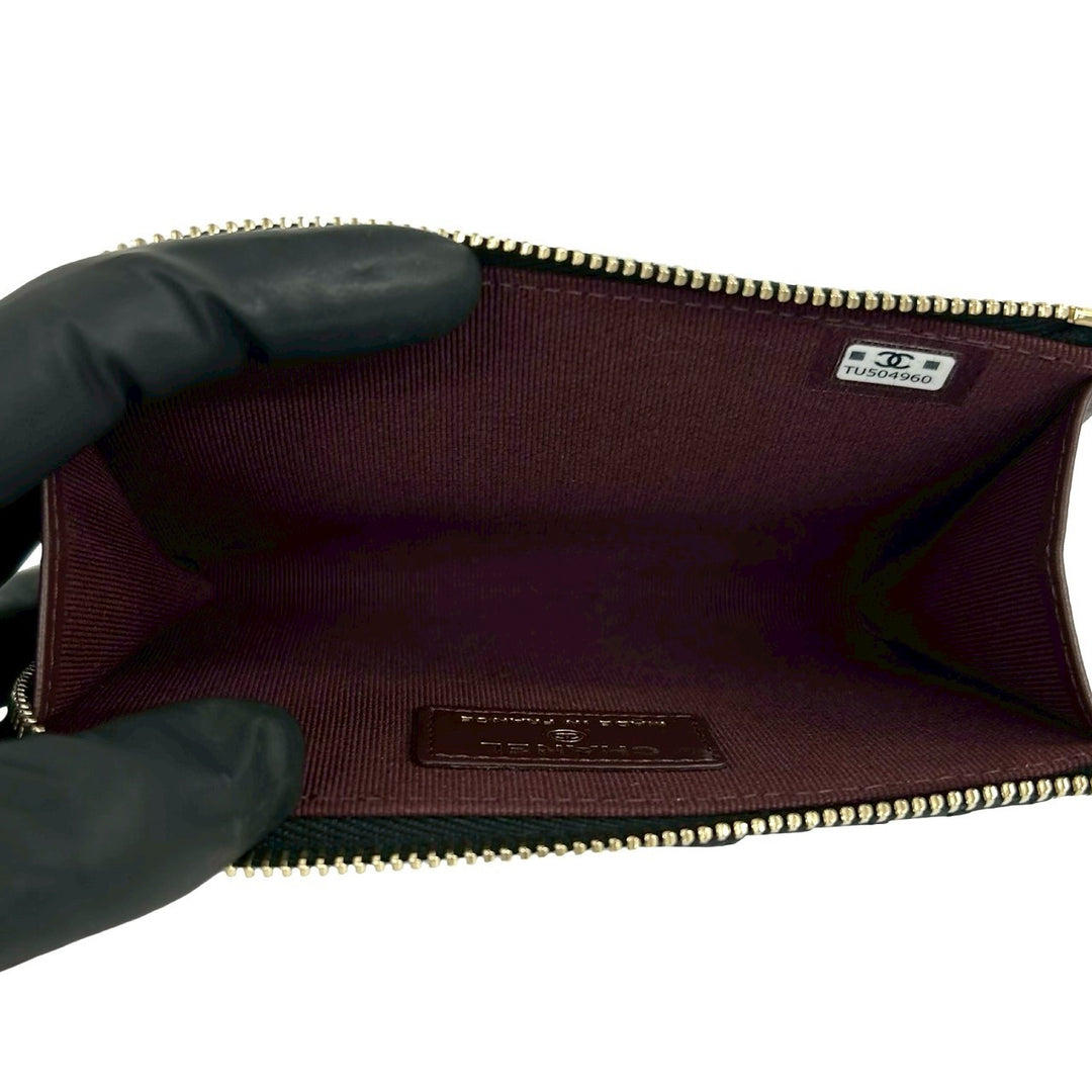 coin case chanel fragment case
