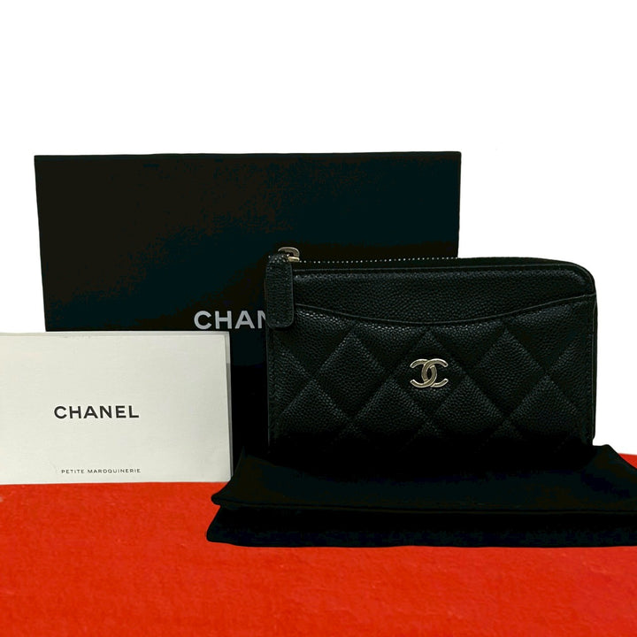 coin case chanel fragment case