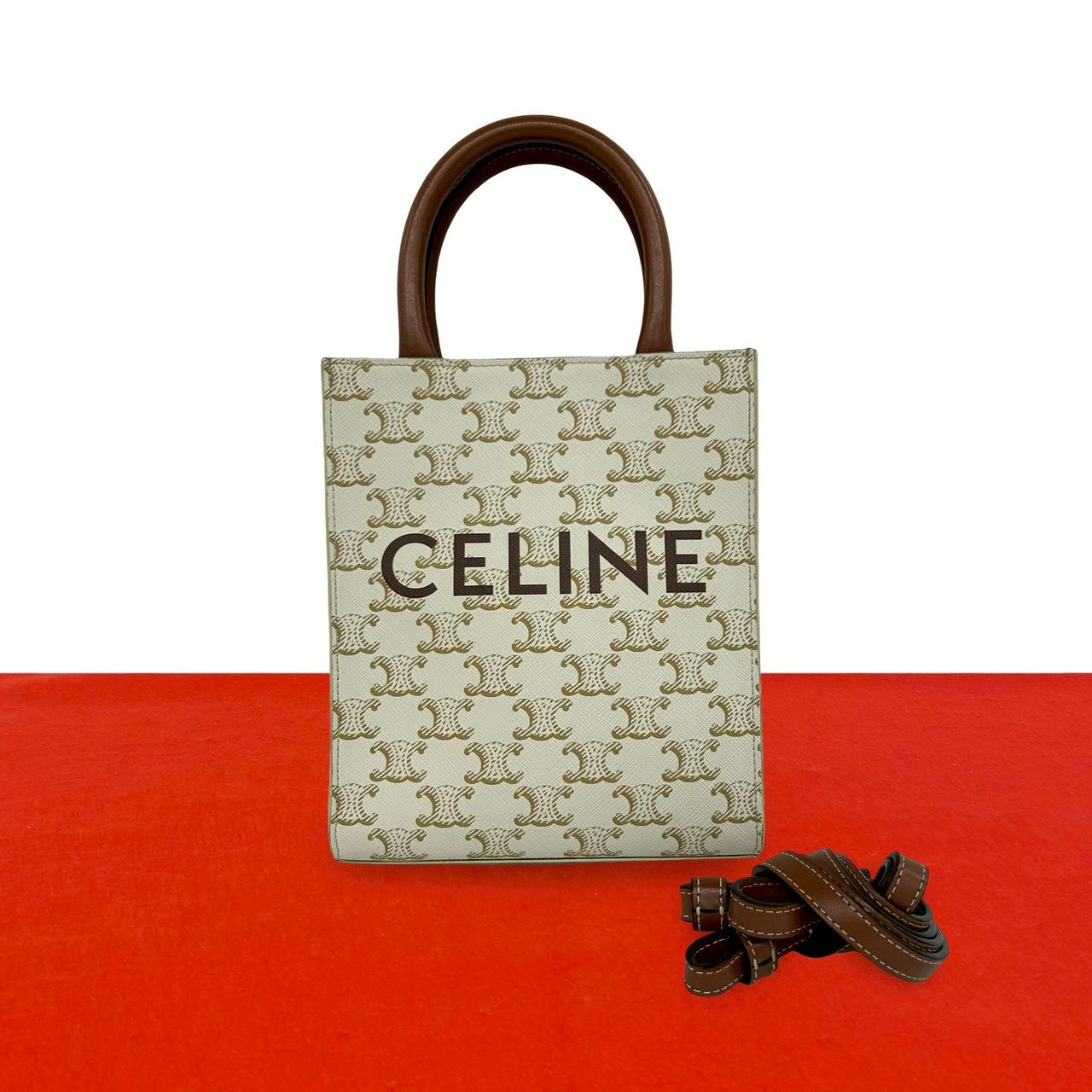 CELINE セリーヌ ミニ バーティカル カバ ショルダーバッグ – Trip