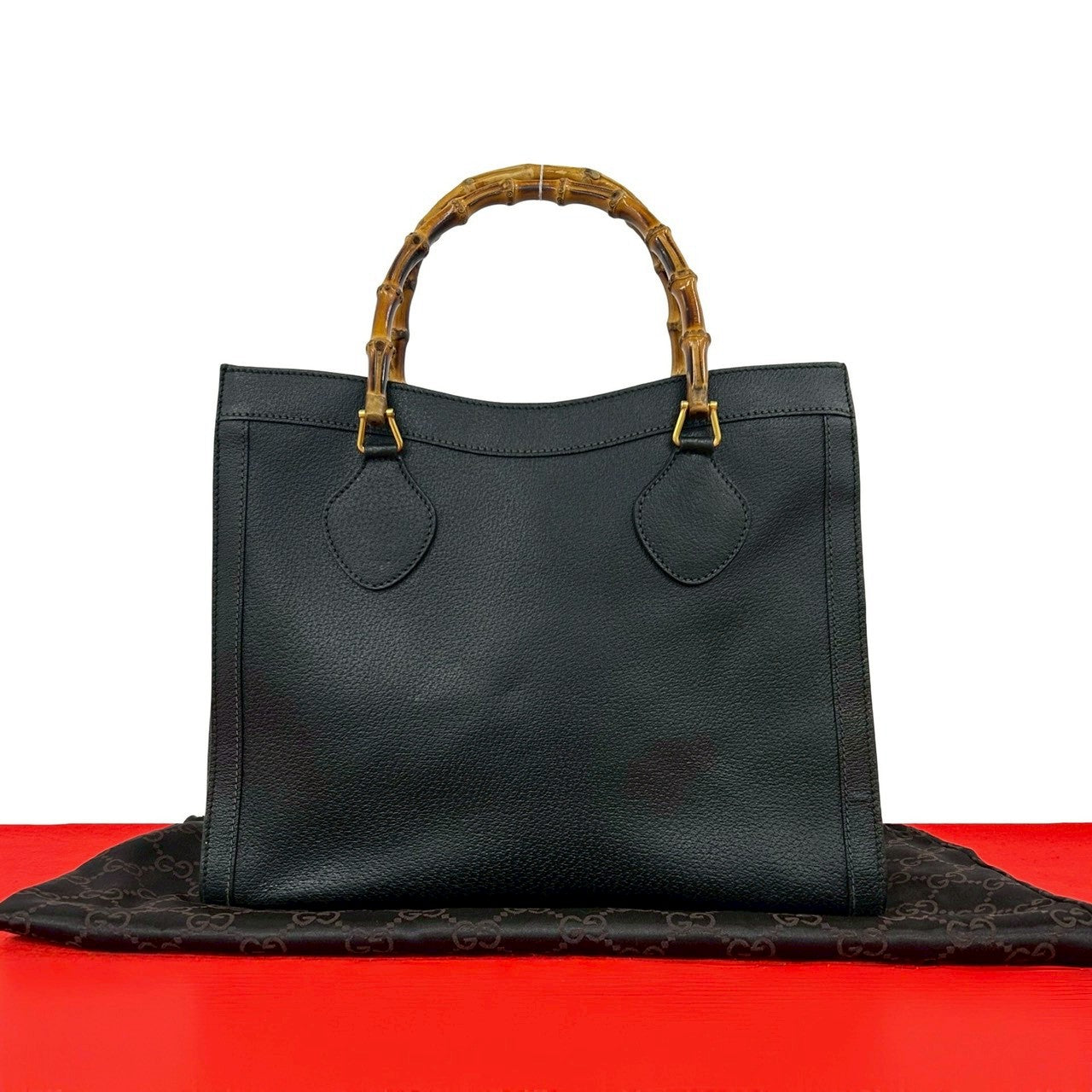 GUCCI グッチ　ヴィンテージ　ハンドバッグ　ブラック GUCCI グッチ (Vintage) ハンドバッグ – Trip