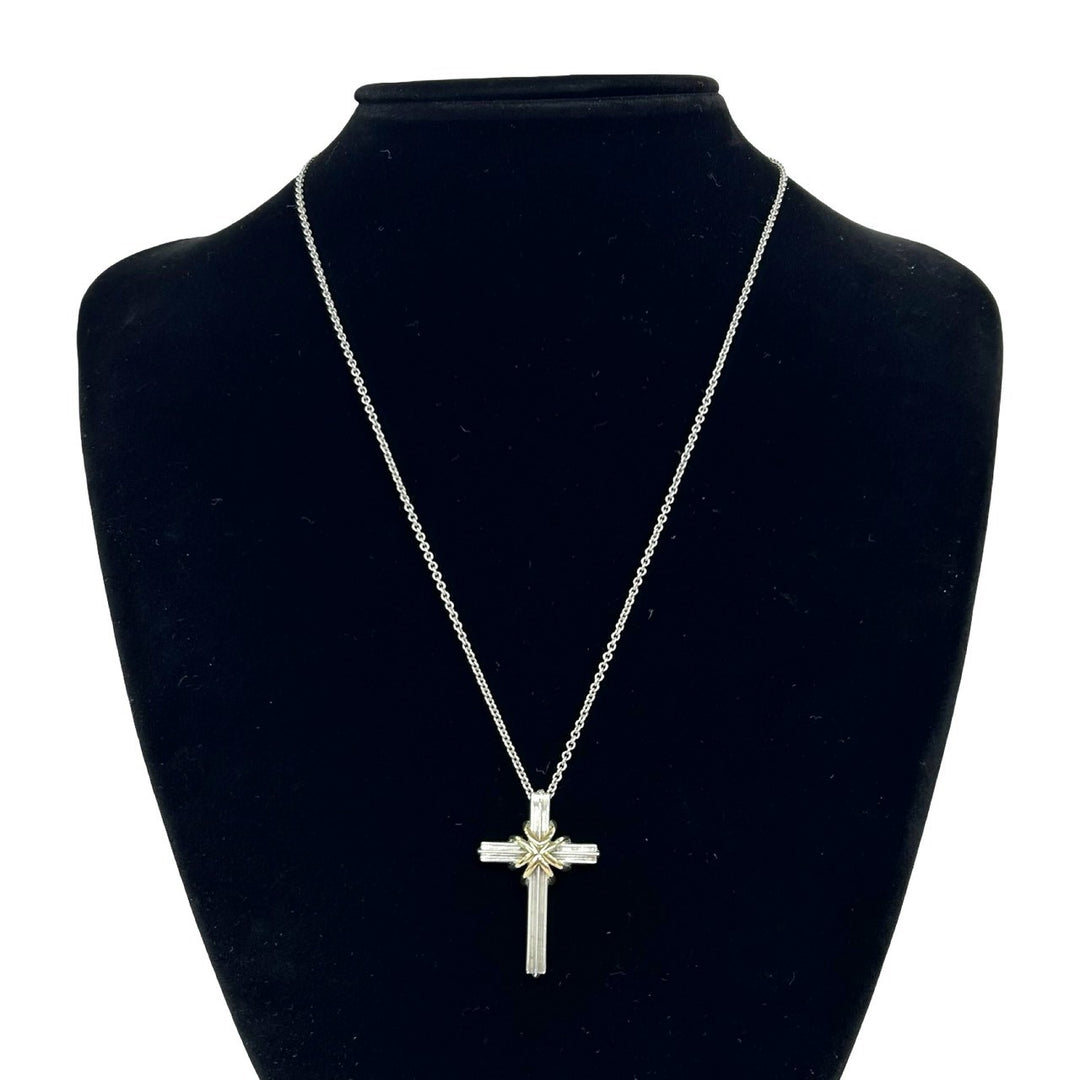 necklace tiffany signature cross necklace