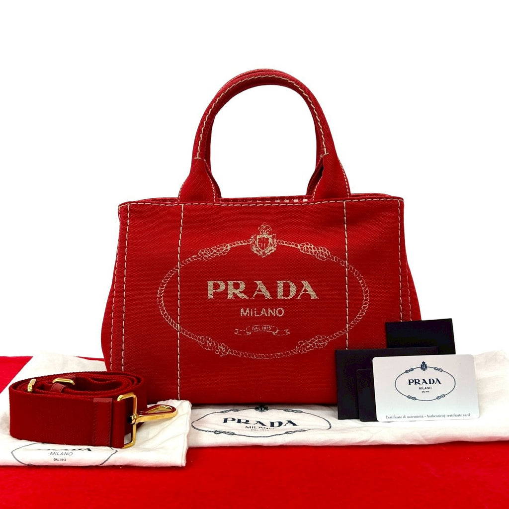 PRADA プラダ カナパ ショルダーバッグ – Trip