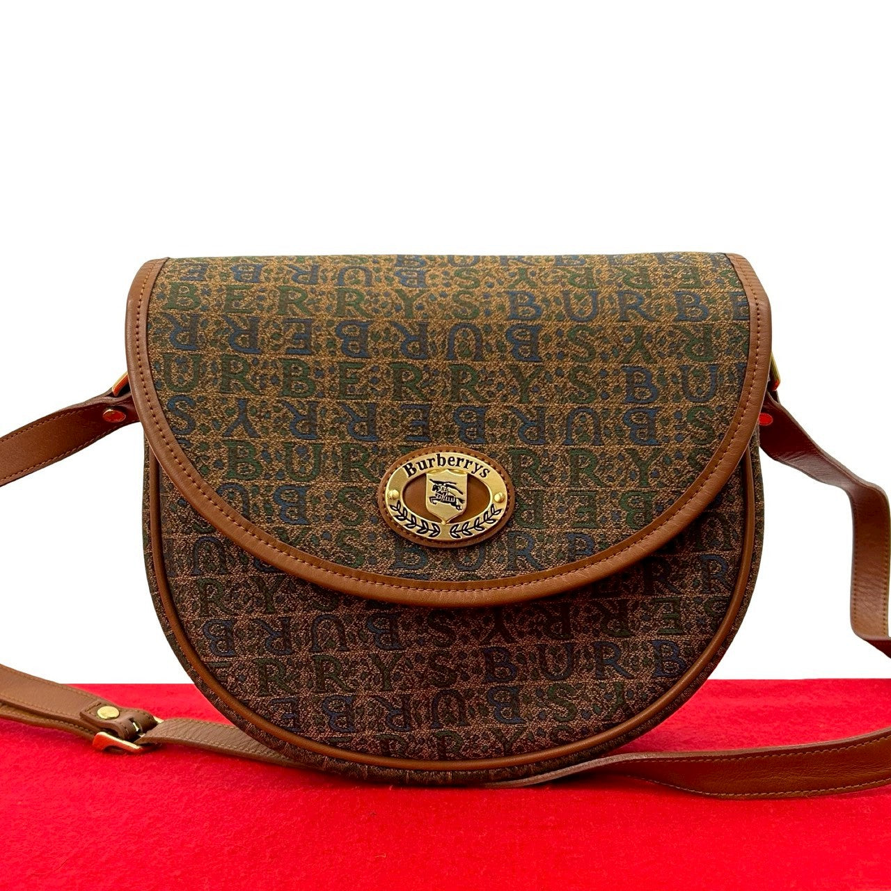 Burberrys バーバリーズ ショルダーバッグ ベージュ ロゴ柄 ヴィンテー Burberrys バーバリーズ (Vintage) ショルダーバッグ – Trip