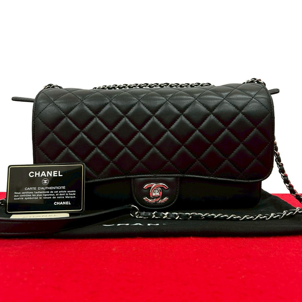 極美品✨CHANEL シャネル ショルダーバッグ ブラック 箱・ギャラ・冊子付き CHANEL シャネル ショルダーバッグ – Trip