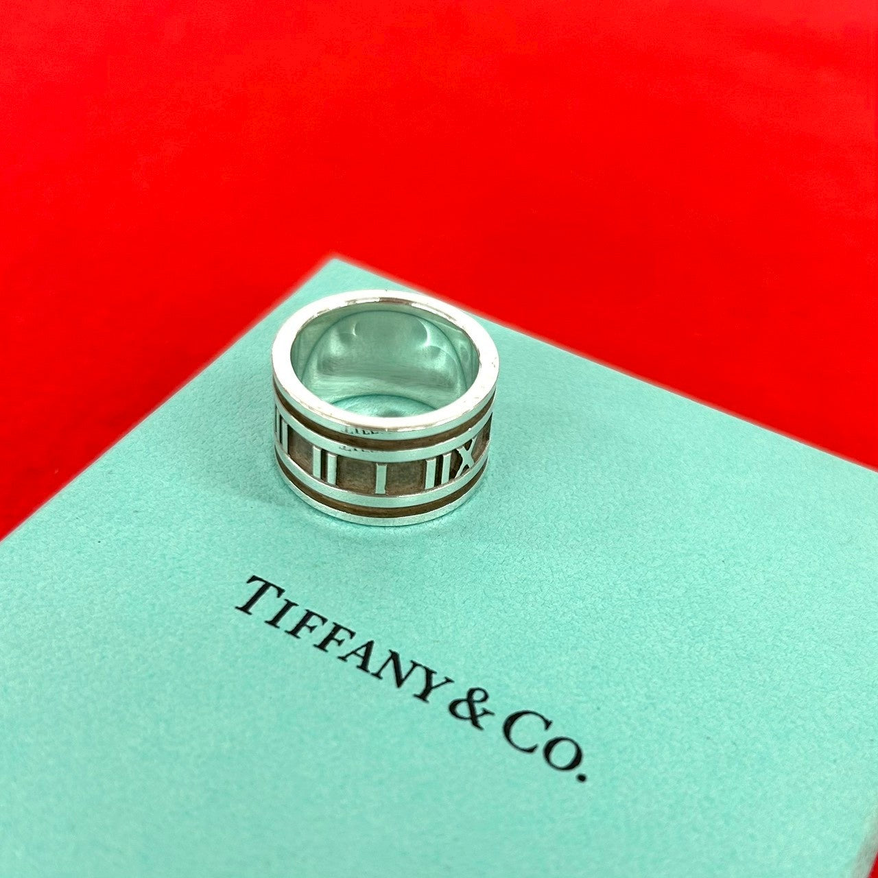 TIFFANY＆ Co. ティファニー　アトラス　925リング　12号 TIFFANY&Co.（ティファニー） 12号 リング・指輪 アトラス シルバー925