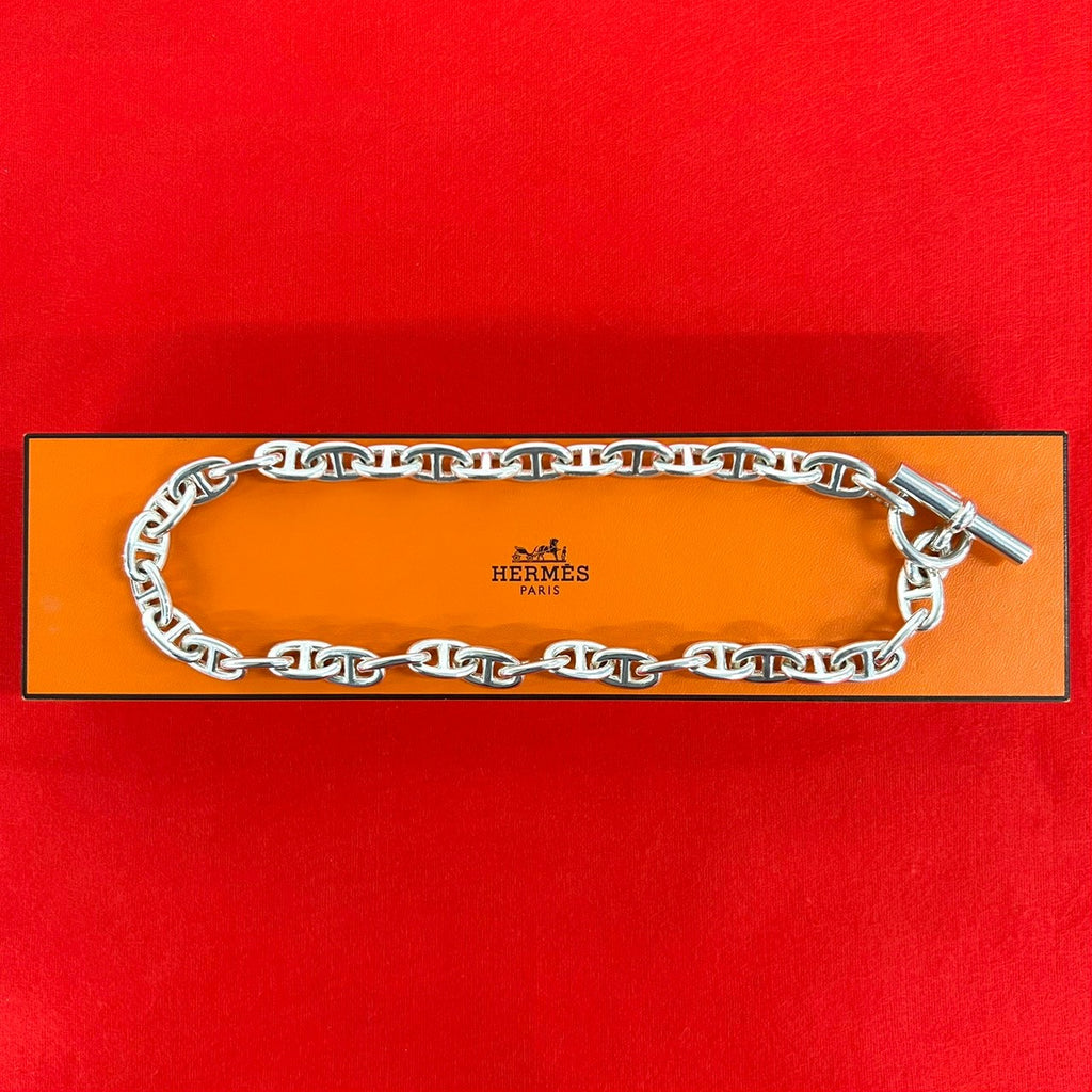 HERMES エルメス シェーヌダンクル MM 36コマ マルジェラ期 ネックレス