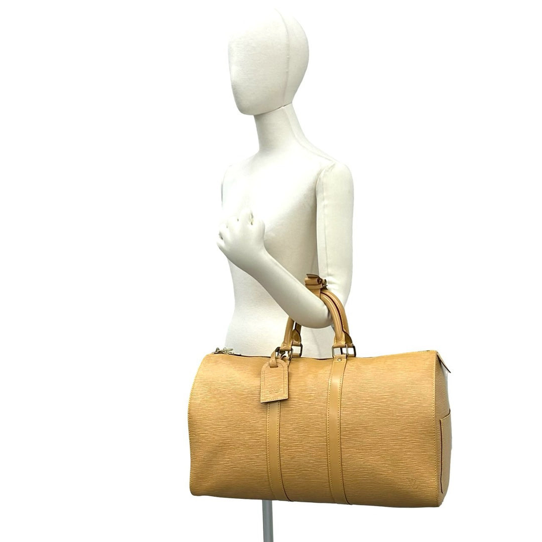 Boston bag Louis Vuitton Keepall 45
