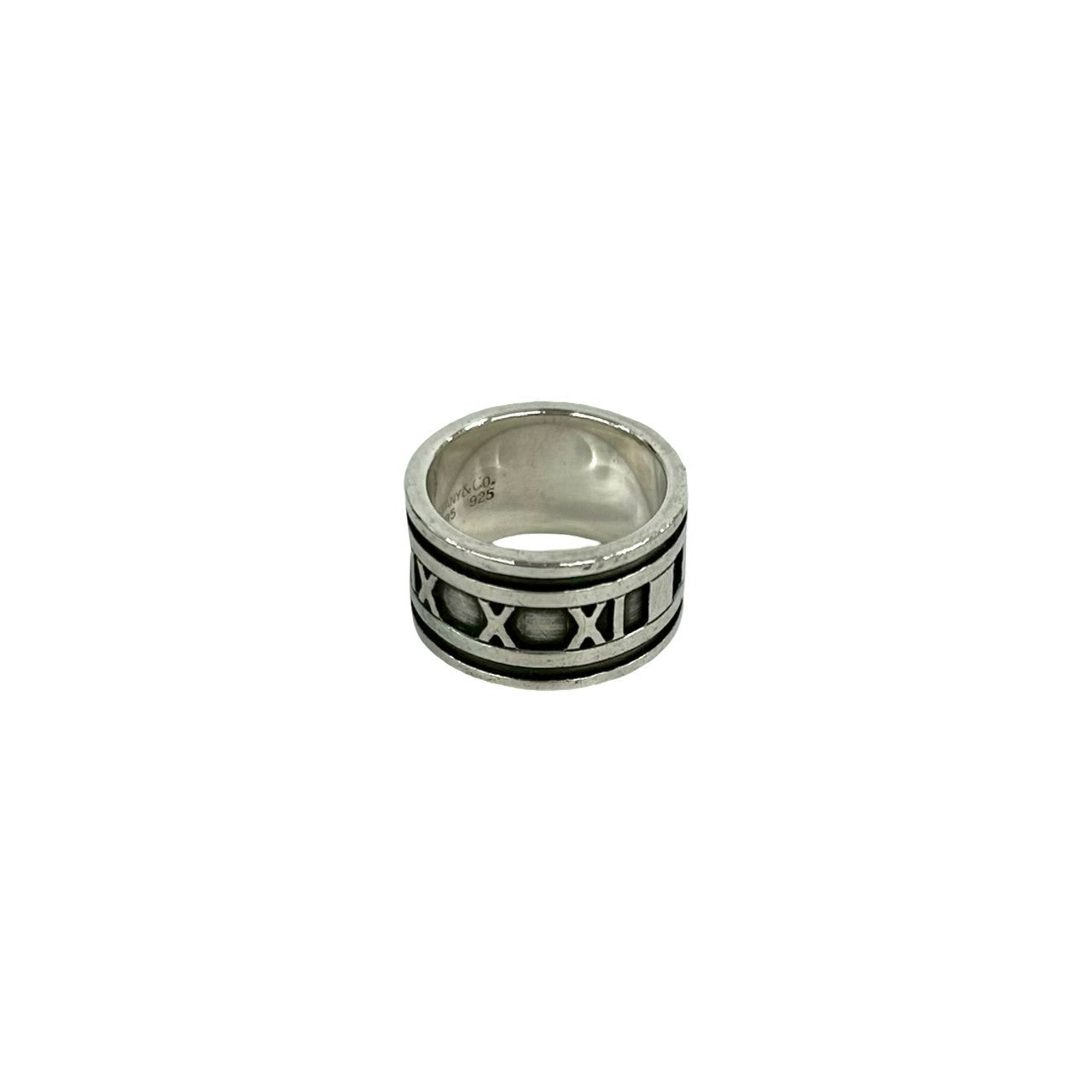 Tiffany & Co. シルバー925アトラスワイドリング 1995年製 Tiffany&amp