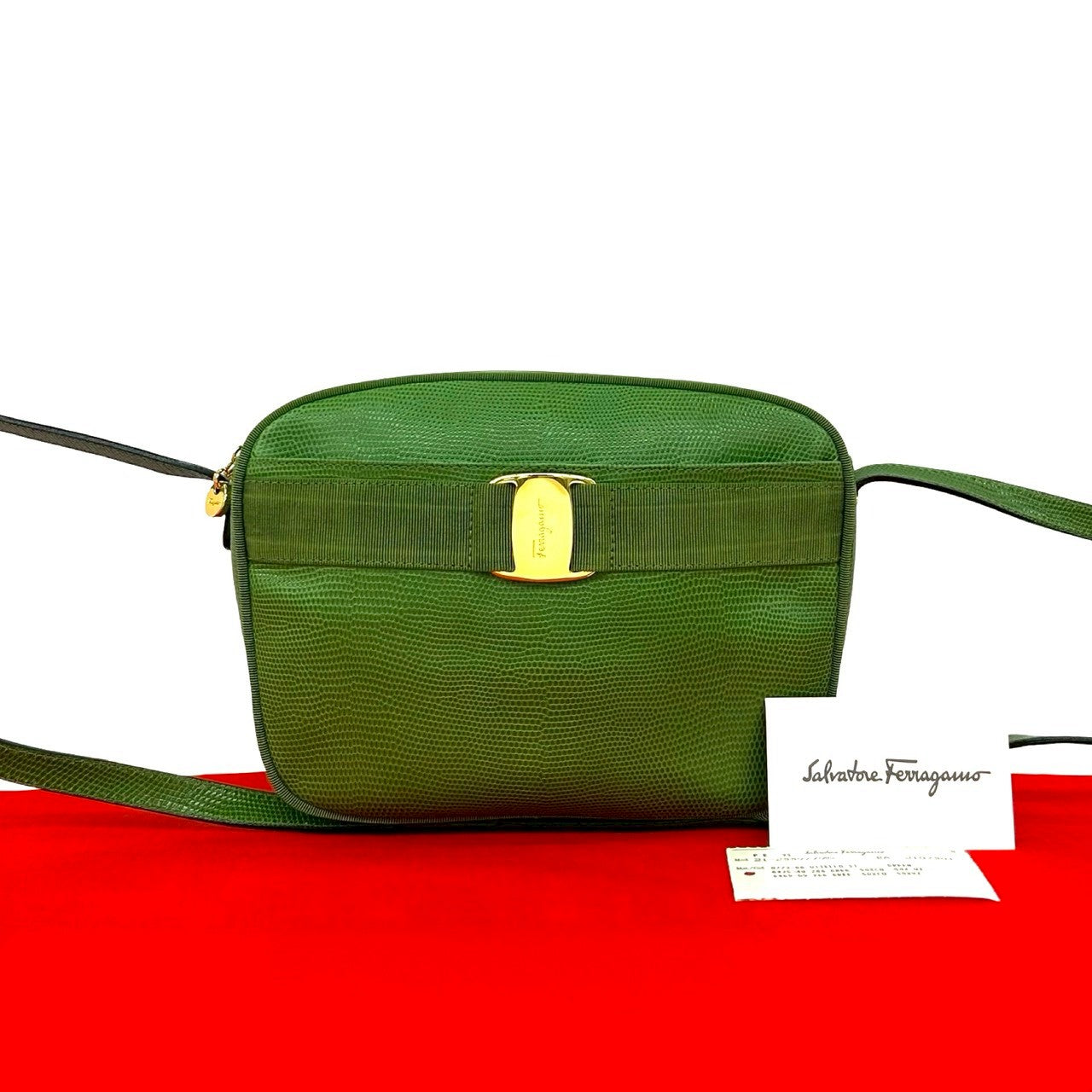 サルヴァトーレフェラガモ  トートバッグ  ショルダーバッグ Salvatore Ferragamo サルヴァトーレ・フェラガモ チェーンショルダー