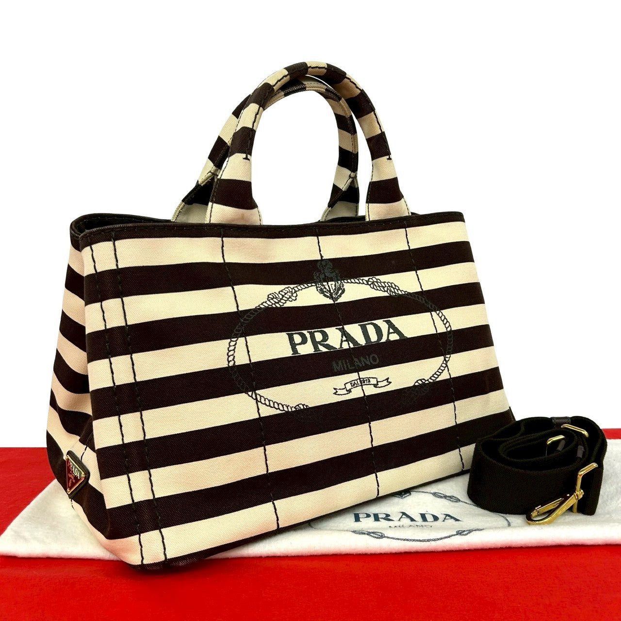 PRADA プラダ カナパ ショルダーバッグ – Trip
