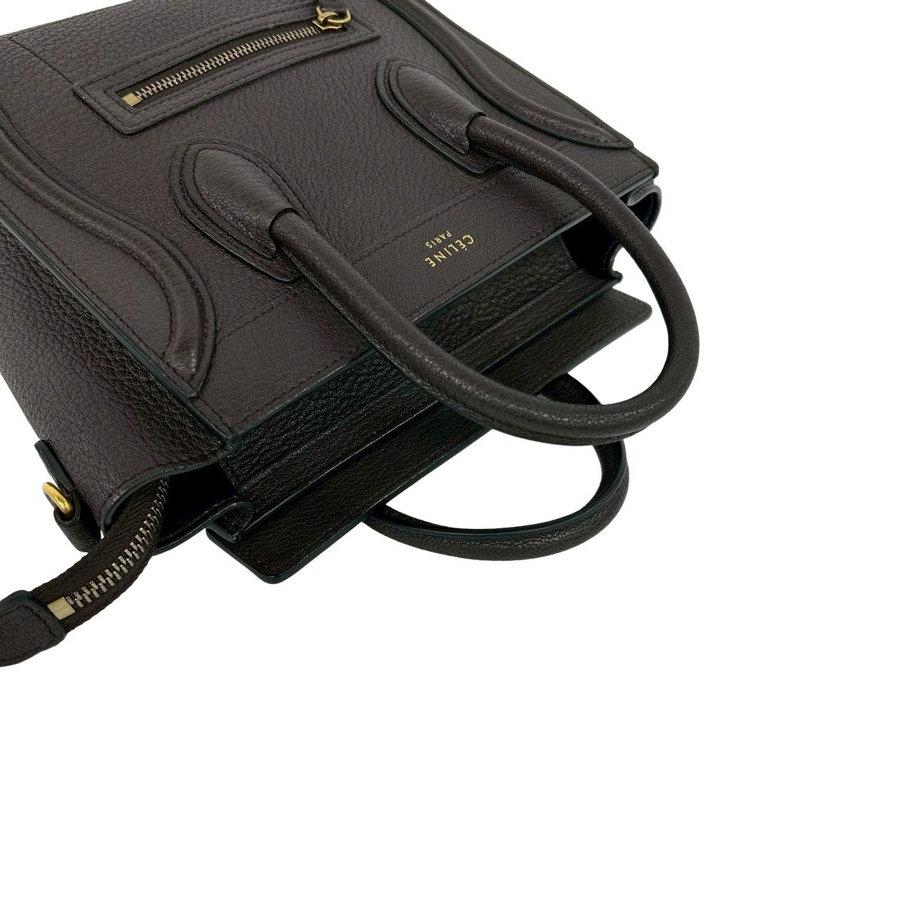 CELINE セリーヌ ラゲージ ナノ ショッパー ショルダーバッグ – Trip