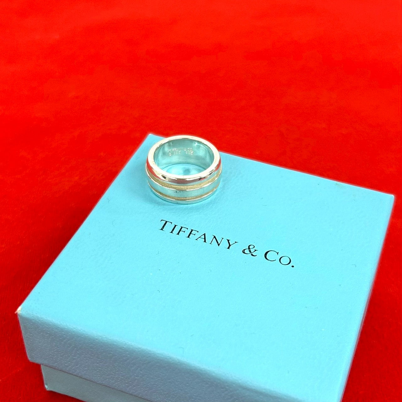 TIFFANY&Co. Tiffany Groove Double Line Ring Ring – Trip