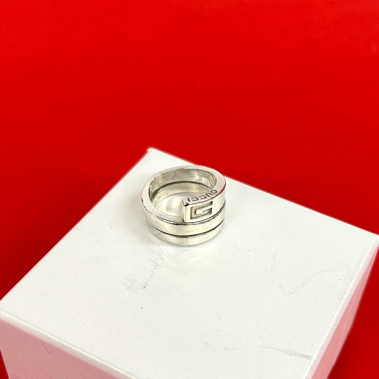 グッチ スパイラル スネーク リング 14号 GUCCI グッチ スパイラル スネーク リング 指輪 – Trip