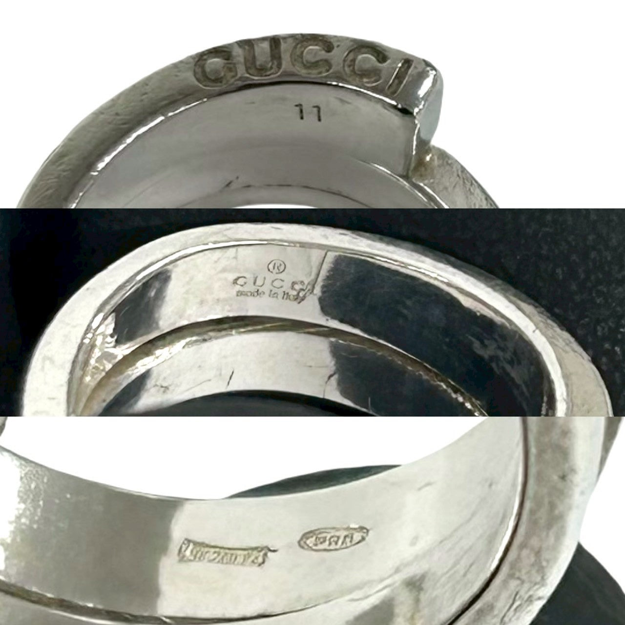 GUCCI グッチ スパイラル スネーク リング 指輪 – Trip