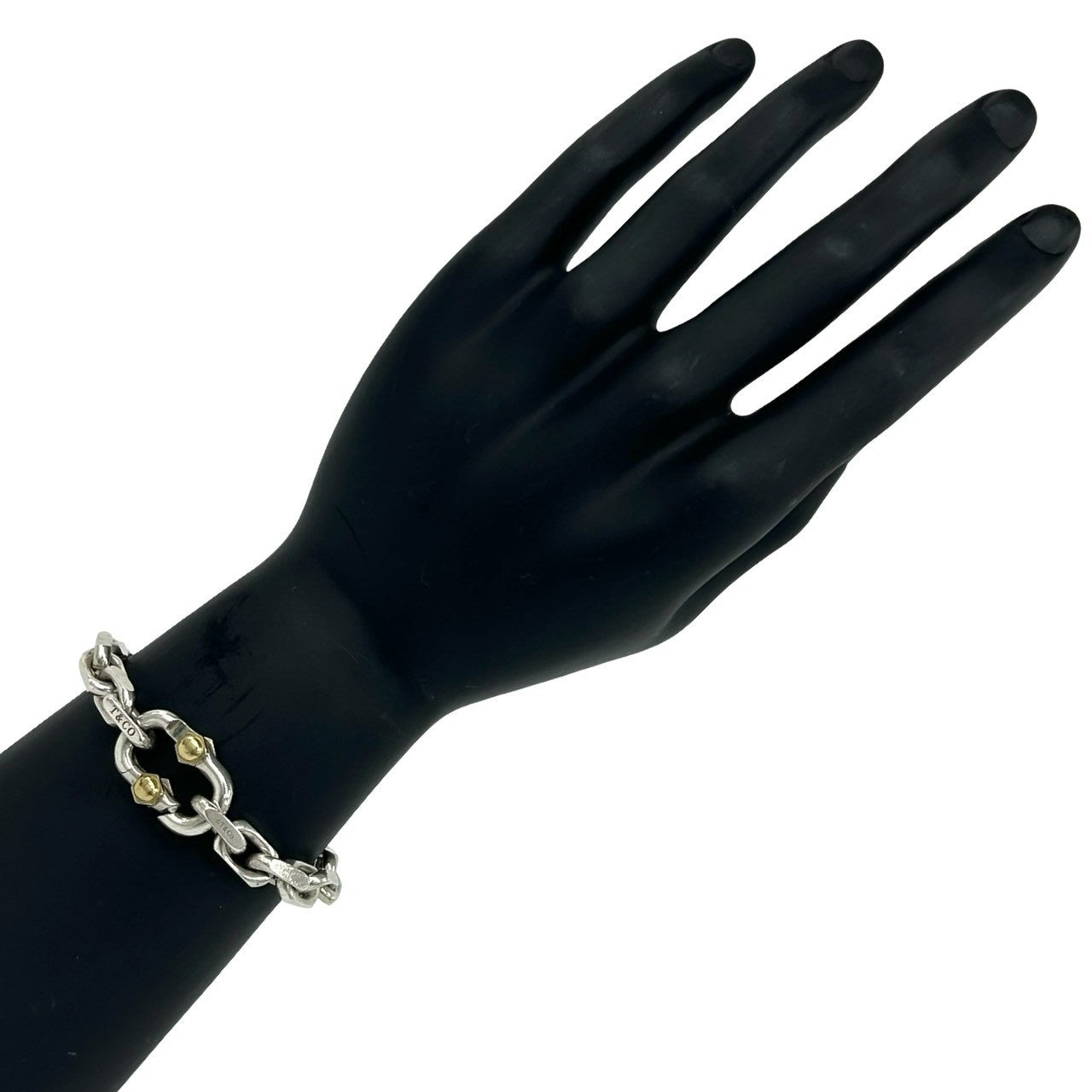 TIFFANY&Co. ティファニー メイカーズ ブレスレット 925 K18 750YG – Trip